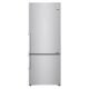 Refrigerador Smart LG Botton Freezer 451 Litros 127V Inox GC-B659BSB