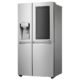 Refrigerador Smart LG Side By Side com Instaview Door In Door 601L 220V Inox GC-X247CSB