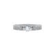 Anel Solitário Promise em Ouro Branco 18k com Diamantes 0,56 ct