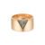 Anel Vivara em Ouro Rosé 18k com Diamantes Brown
