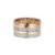 Anel Icona em Ouro Amarelo e Ouro Branco 18k com Diamantes