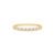 Meia Aliança Eternity em Ouro Amarelo 18k com Diamantes