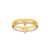 Anel Elos em Ouro Amarelo 18k