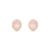 Brinco Alvorada em Ouro Rosé 18k com Quartzo Rosa e Diamantes