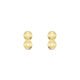 Brinco Baby Bolinhas em Ouro Amarelo 18k