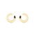 Brinco Pop Up em Ouro Amarelo 18k com Espinélios