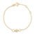 Pulseira Baby em Ouro Amarelo 18k com Diamantes