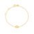 Pulseira Baby Estrela em Ouro Amarelo 18k