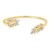 Pulseira Nature em Ouro Amarelo 18k com Diamantes