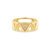 Anel Icona em Ouro Amarelo 18k com Diamantes