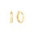 Argola Redonda em Ouro Amarelo 18k, 19mm