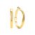 Argola Redonda em Ouro Amarelo 18k, 32mm
