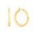 Argola Redonda em Ouro Amarelo 18k, 33mm