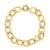 Pulseira Oval em Ouro Amarelo 18k