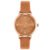 Relógio Life Realizações Feminino Couro Caramelo