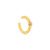 Piercing Life Bolinha com Banho Ouro Amarelo
