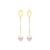 Brinco em Ouro Amarelo 18k com Pérola
