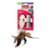 Pelúcia para Gatos Kong Cat Refillable Feather Mouse com Catnip – Único