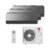 Ar Condicionado Multi Split Tri Inverter LG Art Cool 30.000 Btus (2x Evap 12.000 e 1 Evap 18.000) Quente/Frio 220V Monofásico
