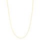 Corrente Life Cadeado em Prata 925 com Banho de Ouro Amarelo 18k, 40cm