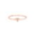 Anel Way em Ouro Rosé 18k com Safira