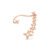 Brinco Life Ear Cuff Banho Ouro Rosé Star