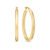 Argola Redonda em Ouro Amarelo 18k, 40mm