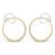 Brinco Circolare em Ouro Amarelo e Ouro Branco 18k com Diamantes