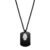 Colar Life Masculino Hamsá Aço Preto
