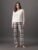 Pijama Feminino Manga Longa e Calça Flanela Calvin Klein Underwear – Off White Pijama Feminino Manga Longa e Calça Flanela Calvin Klein Underwear Off White Gg