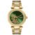 Relógio Olivia Burton Feminino Floral Aço Dourado 24000043
