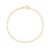 Pulseira Cadeado em Ouro Amarelo 18k