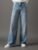 Calça Jeans Feminina Wide Leg Sobretinto Calvin Klein Jeans – Azul Claro Calça Jeans Feminina Wide Leg Sobretinto Calvin Klein Jeans Azul Claro 40