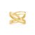 Anel Gold Navete em Ouro Amarelo 18k