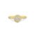 Anel Lumina em Ouro Amarelo 18k com Diamantes