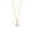 Pingente Solitário em Ouro Amarelo 18k com Diamante 0,05 ct