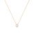 Pingente Classic Oriental em Ouro Rosé 18k com Quartzo Rosa e Diamantes