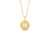 Pingente Signo Peixes em Ouro Amarelo 18k