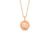 Pingente Signo Virgem em Ouro Rosé 18k