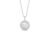 Pingente Signo Virgem em Ouro Branco 18k
