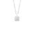 Pingente Solitário em Ouro Branco 18k com Diamante 0,20 ct
