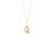 Pingente Letra Q em Ouro Amarelo 18k com Diamantes