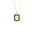 Pingente Alfabeto Letra Z em Ouro Amarelo 18k com Esmalte