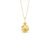 Pingente Medalha Agnus Dei em Ouro Amarelo 18k