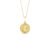 Pingente Medalha São Bento em Ouro Amarelo 18k