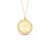 Pingente Medalha Árvore da Vida em Ouro Amarelo 18k com Diamantes