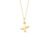 Pingente Letra X em Ouro Amarelo 18k