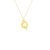 Pingente Letra Q em Ouro Amarelo 18k