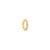 Pingente Trend em Ouro Amarelo 18k com Safira Incolor