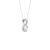 Pingente Daily em Ouro Branco 18k com Diamantes